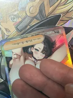 Pokemon Marnie Lewd Anime Waifu Custom DIY Trainer Art Pokemon card - Image 2