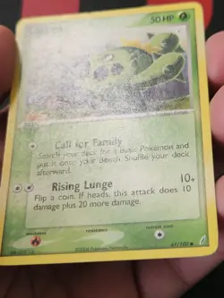 Pokemon TCG Cacnea EX Crystal Guardians 47/100 Regular Common - Image 4