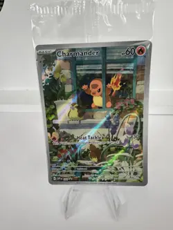 Pokemon TCG Charmander Svp Black Star Svp044 Holo Promo sealed - Image 1