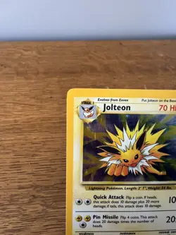 Pokemon TCG - Jolteon || Holo || 04/64 || Jungle || Rare || Lightly Played - Image 3