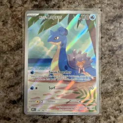 Pokemon TCG Misty's Lapras 194/182 Sv10: Destined Rivals Holo - Image 1