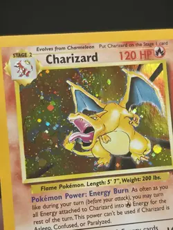🔥 Perfect Mouth Swirl! 🔥 Charizard Base Set 2 Pokemon Holo 4/130 wotc - Image 5