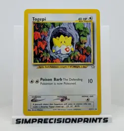 Togepi 51/111 - Neo Genesis 2000 Set - Pokemon TCG - Image 1
