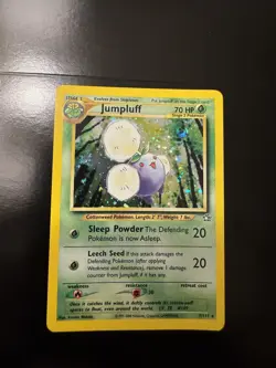 Pokemon TCG Jumpluff 7/111 Neo Genesis Holo Rare Stage 2 70 HP Unlimited 2000 - Image 1
