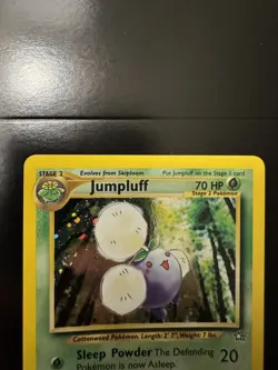 Pokemon TCG Jumpluff 7/111 Neo Genesis Holo Rare Stage 2 70 HP Unlimited 2000 - Image 2