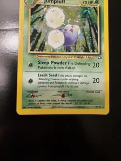 Pokemon TCG Jumpluff 7/111 Neo Genesis Holo Rare Stage 2 70 HP Unlimited 2000 - Image 3