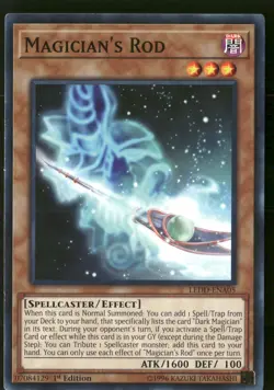 Magician's Rod LEDD-ENA05 Common / Short Print Yu-Gi-Oh 1st Edition Near Mint - Image 1