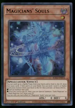 Magicians' Souls (UR) RA02-EN014 Ultra Rare Yu-Gi-Oh Near Mint - Image 1