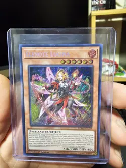 Yu-Gi-Oh Burst Protocol BPRO-EN010 Elfnote Lucina Secret Rare Near Mint - Image 1