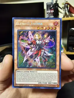 Yu-Gi-Oh Burst Protocol BPRO-EN010 Elfnote Lucina Secret Rare Near Mint - Image 3