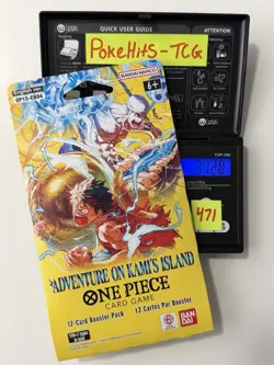 (HEAVY)🔥One Piece Adventure On Kami’s Island OP15-EB04 Sleeved Booster Pack - Image 1