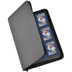 Trading Card Binder, 9 Pocket PU Cover Card Collection Binder for 360 Cards, ... - Image 4