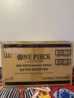 One Piece TCG EB-03 Heroines Edition Blister Box Case SEALED ENGLISH 144 Packs - Image 2