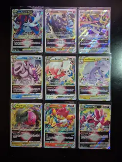 9 ULTRA RARE VMAX/VSTAR ONLY Pokemon Card Lot! All NM - Image 1