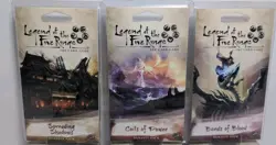 Lot Of 9 New Legends Of The Five Rings Card Game Expansion & Dynasty Pack LCG - Image 2