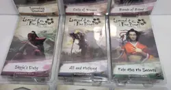 Lot Of 9 New Legends Of The Five Rings Card Game Expansion & Dynasty Pack LCG - Image 3