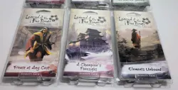 Lot Of 9 New Legends Of The Five Rings Card Game Expansion & Dynasty Pack LCG - Image 4