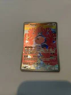 Pokemon Card TCG Flamigo 227/193 Holo Illustration Rare Paldea Evolved Art - Image 1