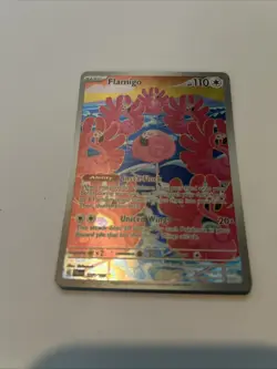 Pokemon Card TCG Flamigo 227/193 Holo Illustration Rare Paldea Evolved Art - Image 2