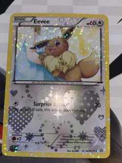 Pokemon Eevee Holo Card RC14/RC25 Legendary Treasures Radiant Collection NM-LP - Image 1