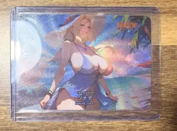 Naruto Tsunade Goddess Story Waifu Anime Custom Card - Image 1