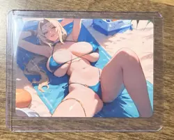 Tsunade Naruto Anime Waifu Girl Doujin Lewd Goddess Story Holo Art Card - Image 1