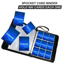 Baseball Card Binder Album with 900 Pockets - Perfect for Trading, Football, ... - Image 4