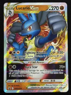 Lucario VSTAR Promo SWSH: Sword & Shield Promo Cards SWSH214 Pokemon TCG NM - Image 1