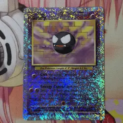 Gastly Reverse Holo Pokemon Card Legendary Collection 76/110 Ungraded NM New Pic - Image 2
