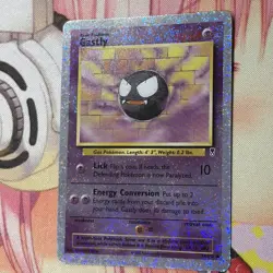 Gastly Reverse Holo Pokemon Card Legendary Collection 76/110 Ungraded NM New Pic - Image 3