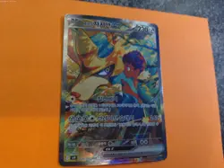 Hop’s Zacian ex SAR 128/100 Korean Battle Partner SV9 Pokemon Card Mint - Image 4