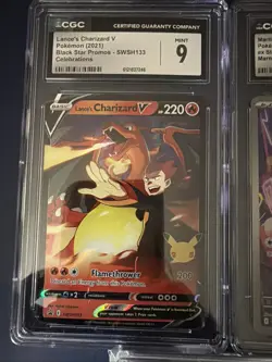 Pokemon Tcg Graded Slabs Lot Of 5 Cards Included One CGC Pristine 10 - Image 3