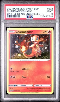 Charmander SWSH092 SWSH: Sword & Shield Promo Cards Holo - Image 1