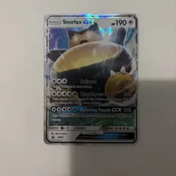 Snorlax GX SM05 SM Promos Holo Card Near Mint Condition - Image 1