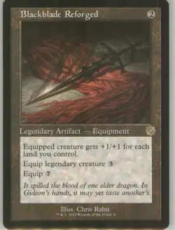 Blackblade Reforged 6 Retro Border Non-Foil Near Mint BRR MTG - Image 1