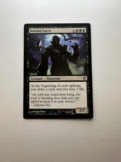 Baleful Force LP Commander 2013 Magic The Gathering Mtg Lightly Played Creature - Image 1