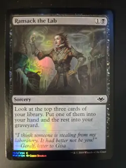 Ransack the Lab NM FOIL Modern Horizons 1 MTG FREE SHIPPING - Image 1