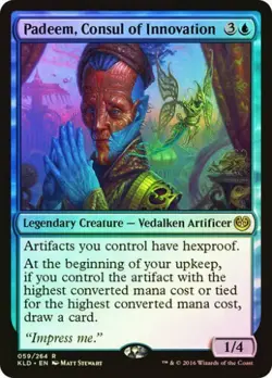 FOIL Padeem, Consul of Innovation ~ Kaladesh NearMint Magic MTG - Image 1