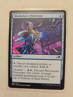 Moonsnare Prototype - Kamigawa Neon Dynasty - LP - Common - Artifact - MTG - Image 1