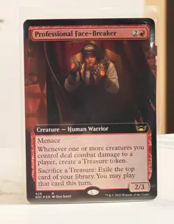 Professional Face-Breaker (Extended Art) Streets of New Capenna Foil - Image 1