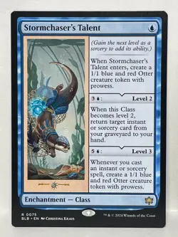 MTG Stormchaser's Talent Bloomburrow BLB Regular 0075 - LP - Image 1