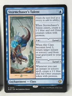 MTG Stormchaser's Talent Bloomburrow BLB Regular 0075 - LP - Image 5