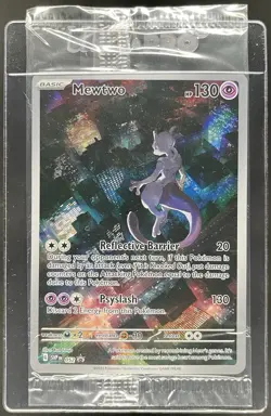 Pokemon TCG Mewtwo SVP 052 Scarlet Violet 151 Black Star Promo *SEALED* - Image 1