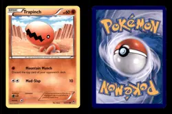 TRAPINCH 53/111 C FURIOUS FISTS POKEMON NM/M - Image 3