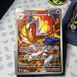 Pokemon Twilight Masquerade Infernape 173/167 Near Mint - Image 1
