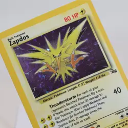 Pokemon TCG - Zapdos 15/62 Fossil Holo Rare WOTC - EXC - Image 1