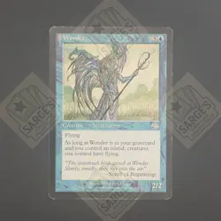 Wonder - Judgment - MTG - Magic the Gathering - Blue - Creature - Image 1