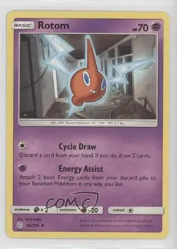 Rotom Pokemon Sun & Moon Cosmic Eclipse #86 - Image 1