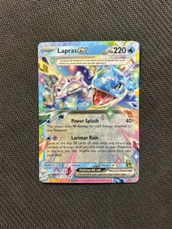 Pokemon TCG Lapras ex 032/142! NM Condition! See Description! - Image 1