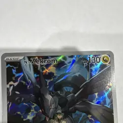 Pokemon TCG N's Zekrom Full Art Promo Holo MEP 031 Black Star 2026 130 HP - Image 2